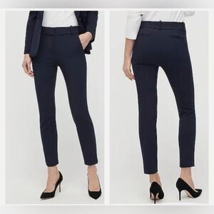 J. Crew Cameron Slim Crop Pant in Four-Season Stretch (Navy) 8